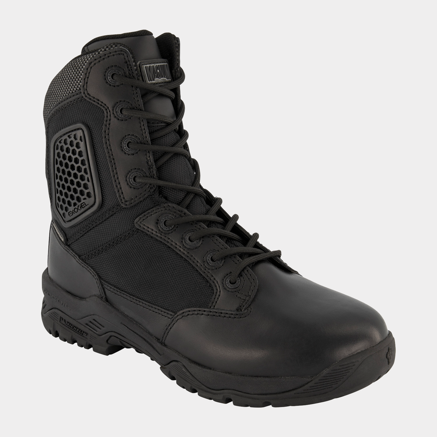Magnum Strike Force 8.0 SZ WP zwart schuin bovenaanzicht