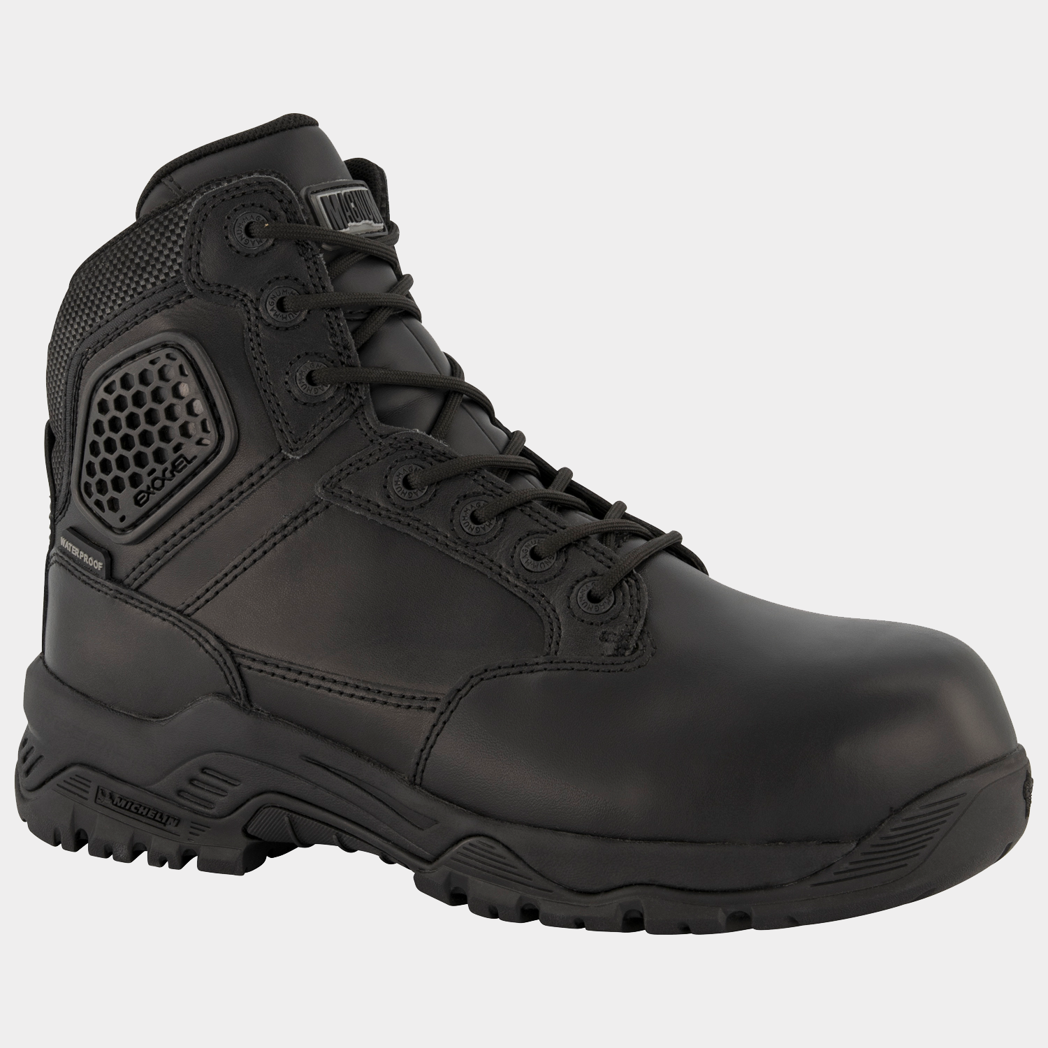 Magnum Strike Force 6.0 Leather CT CP SZ WP zwart voorzijde