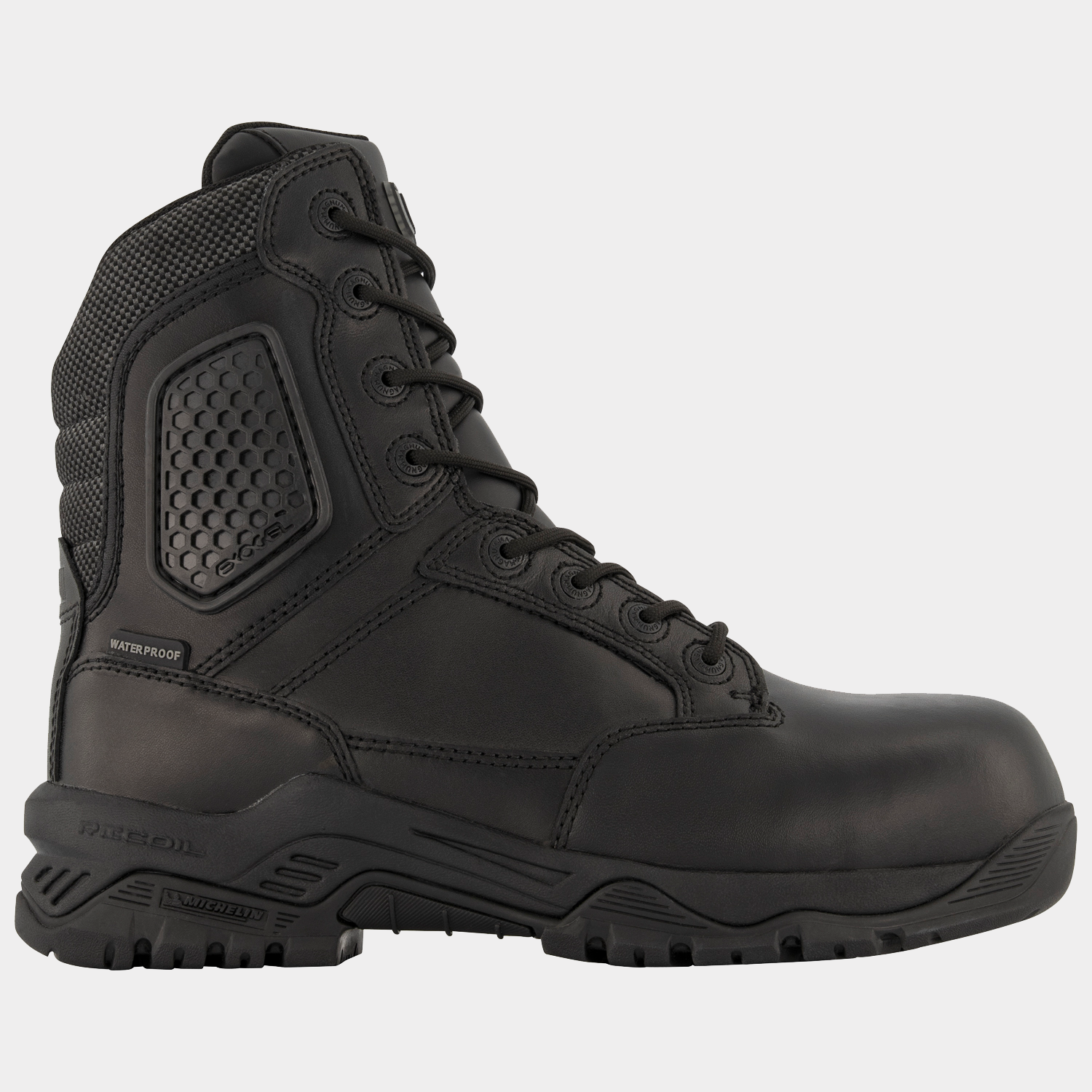 Magnum Strike Force 8.0 Leather CT CP SZ zwart zijaanzicht