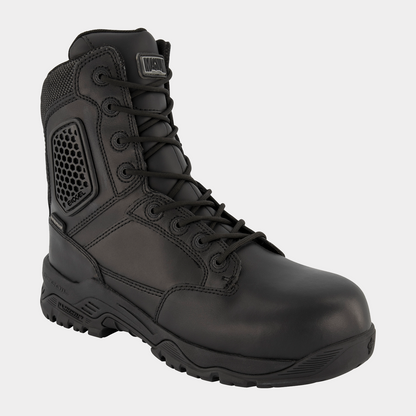 Magnum Strike Force 8.0 Leather CT CP SZ zwart schuin bovenaanzicht