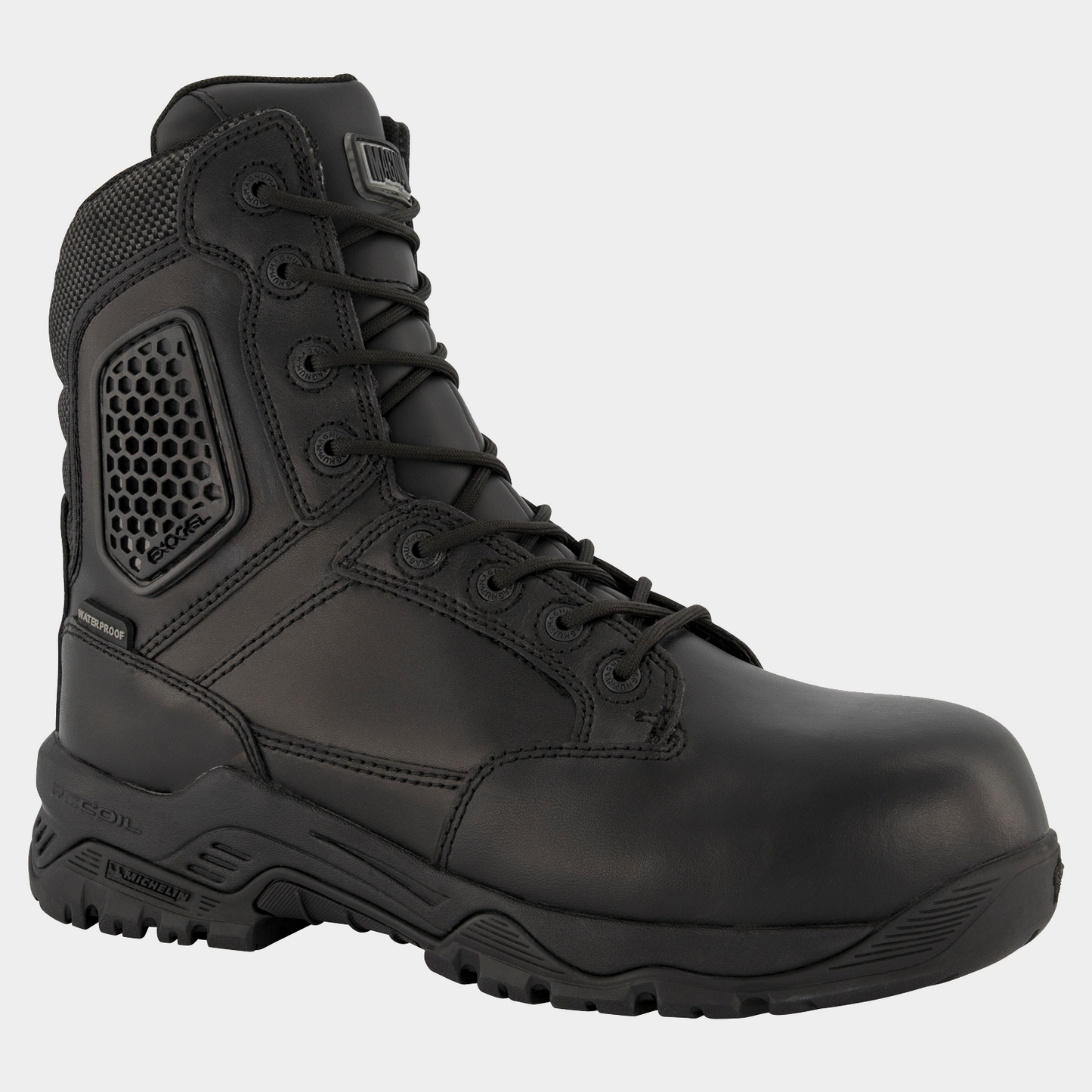 Magnum Strike Force 8.0 Leather CT CP SZ zwart voorzijde
