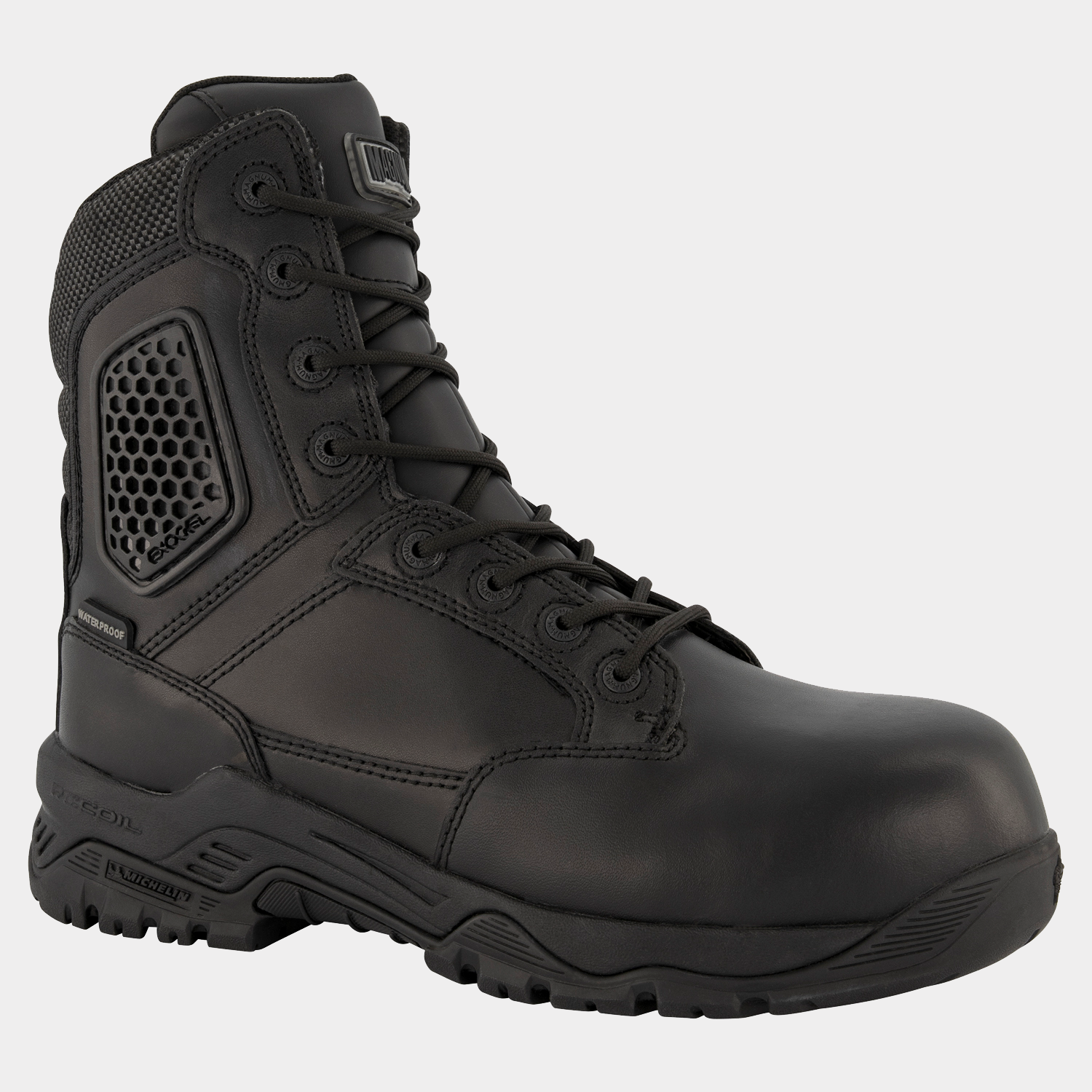 Magnum Strike Force 8.0 Leather CT CP SZ zwart voorzijde